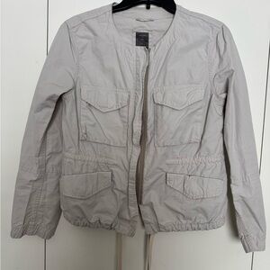 GAP Beige Zip-Up Jacket